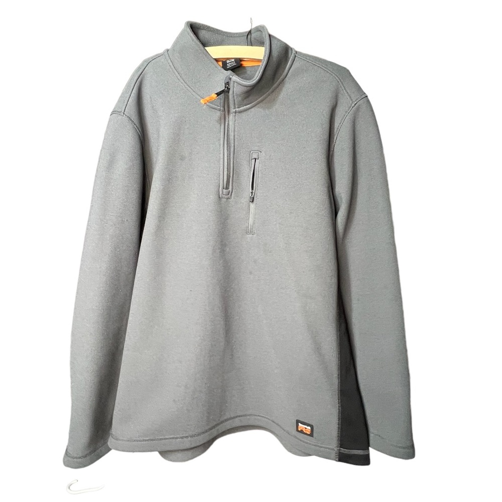 Timberland pro outerwear pullover jacket. Grey zip pockets. Chest pocket. XL